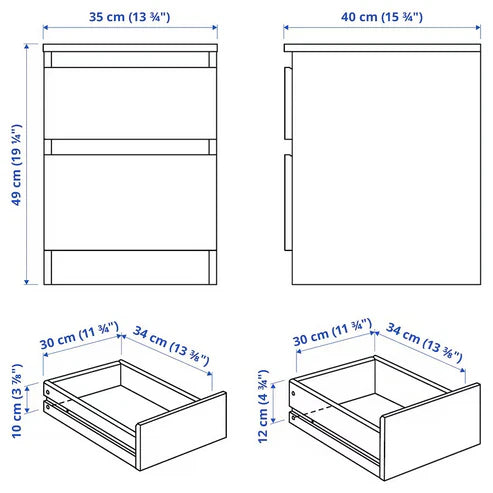 Secret Compartment Luxury Nightstand-Aldronix