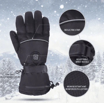3 Pairs Of Heated Gloves-Aldronix