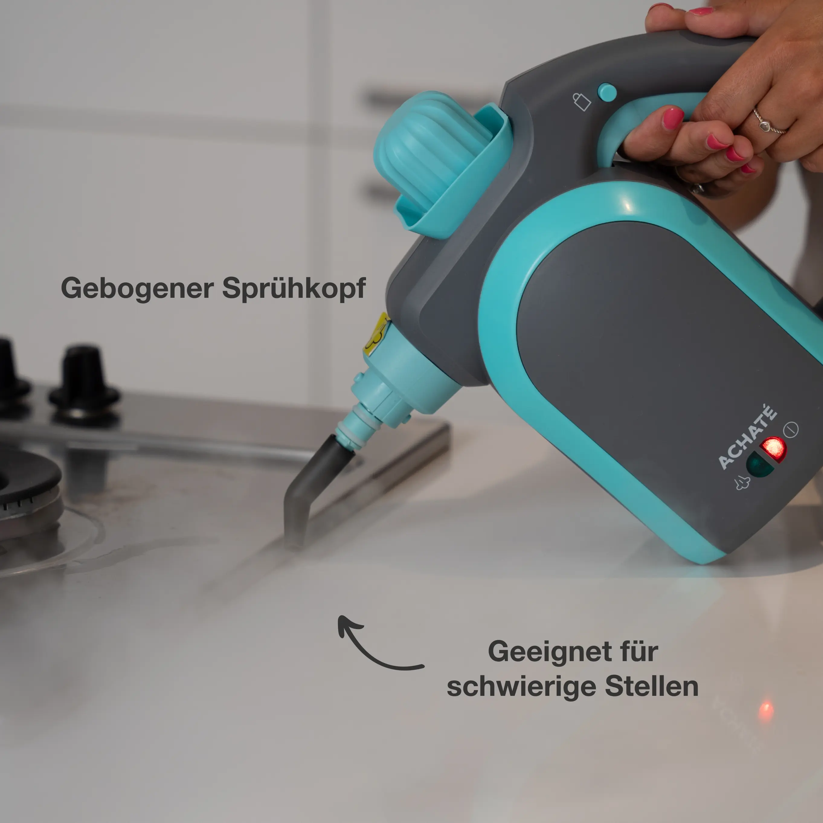 Powerful Handheld Steam Cleaner-Aldronix