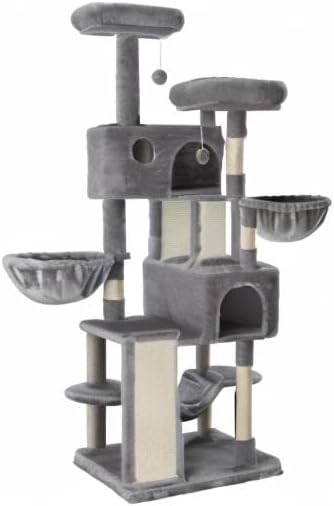 Larger Cat Tree Tower Condo for Indoor Kitties-Aldronix