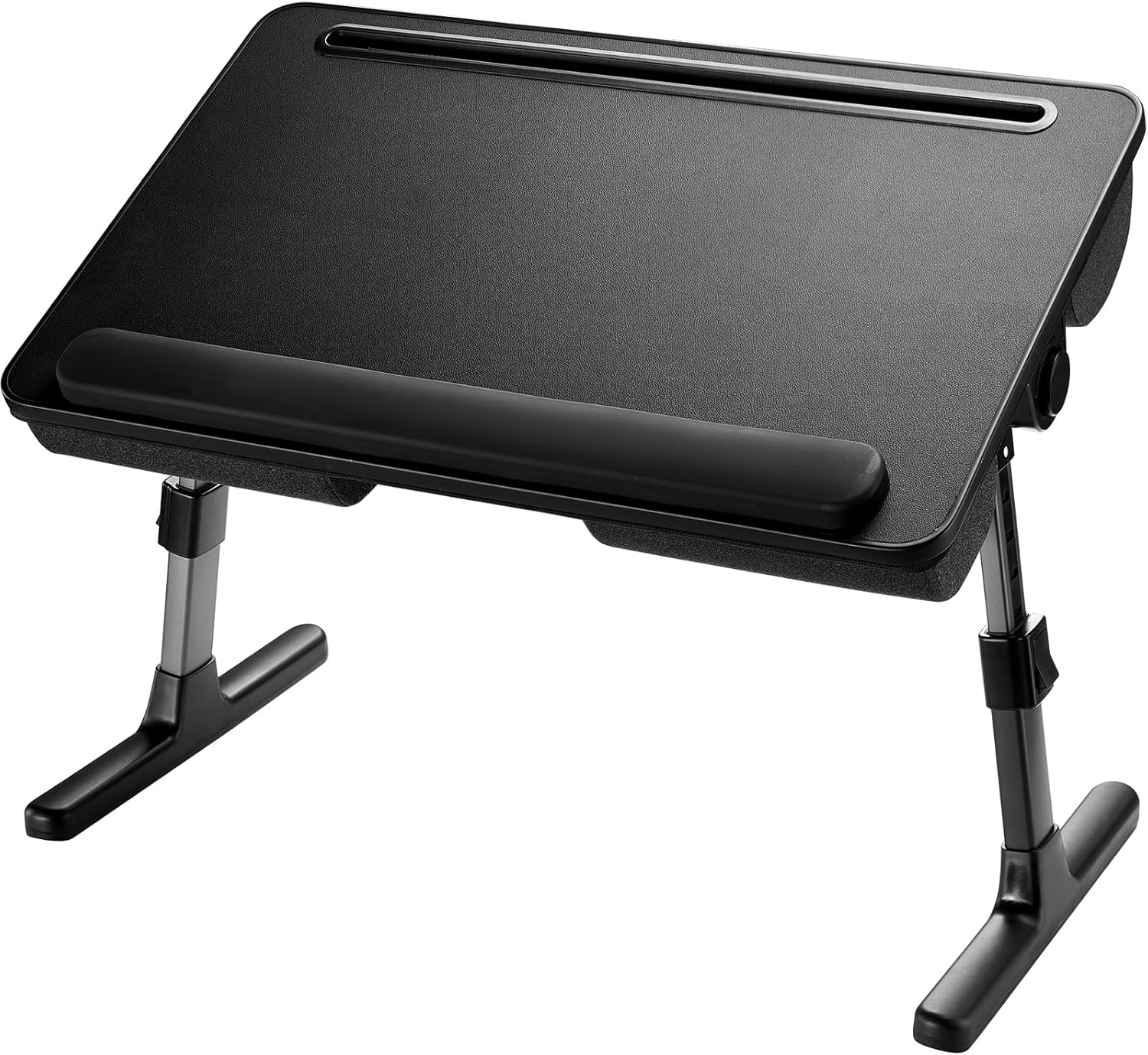 2-in-1 Bed Table & Lap Desk - Soft Cushions-Aldronix