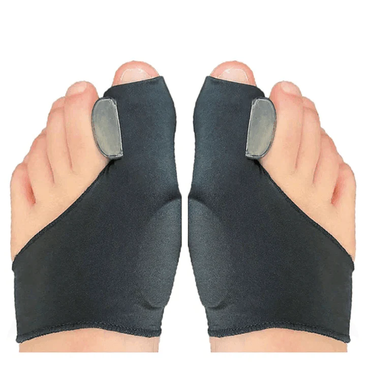 1 Pair Gel Bunion Toe Alignment Corrector Hallux Valgus Bunion Corrector Unisex-Aldronix