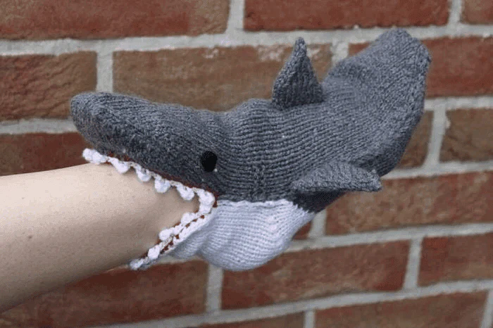 3D Knitted Crocodile Socks-Aldronix