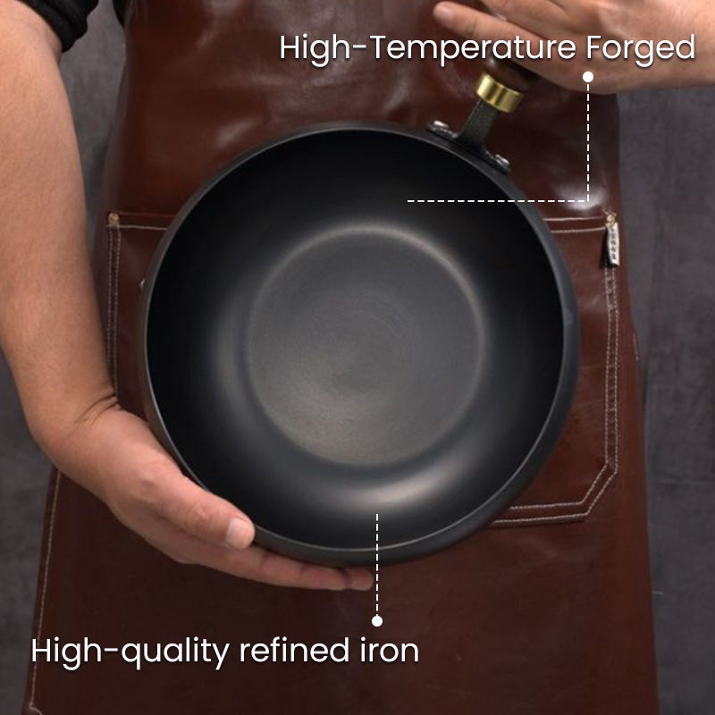 Uncoated Thick Iron Pot-Aldronix