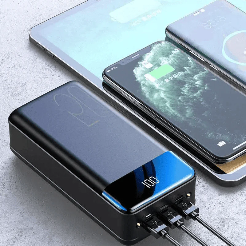 100000mAh Large Capacity Power Bank Mobile Phone Super Fast Charging Mobile Power Tablet Mobile Computer External Power Supply-Aldronix