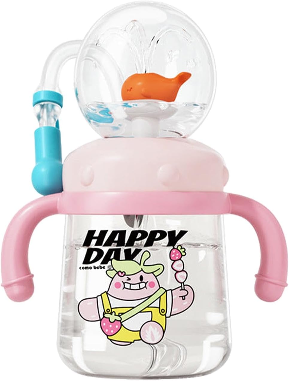 Sippy Cup | Spray Feature Drinking Water Bottle Cup-Aldronix