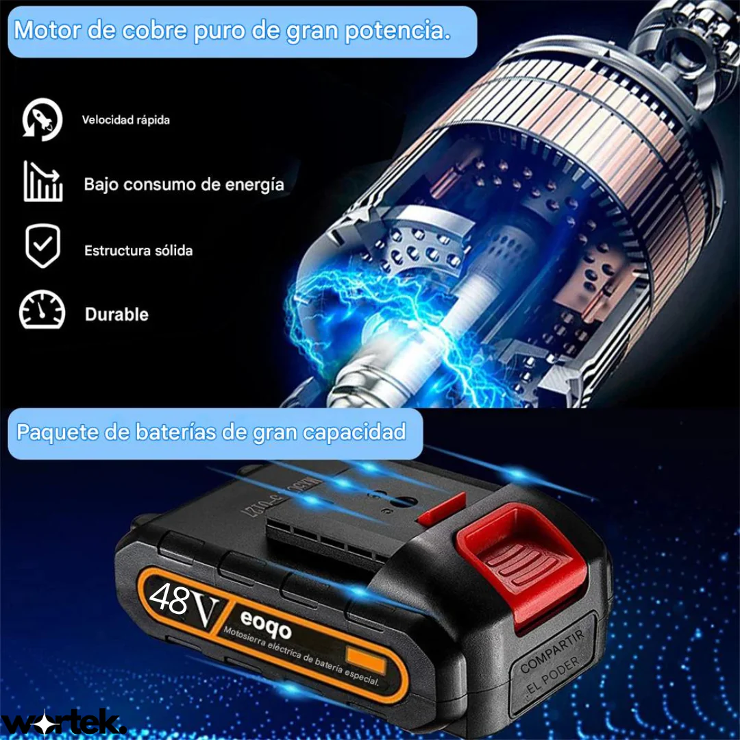 Electric Handheld Chainsaw + FREE Carrying Case-Aldronix