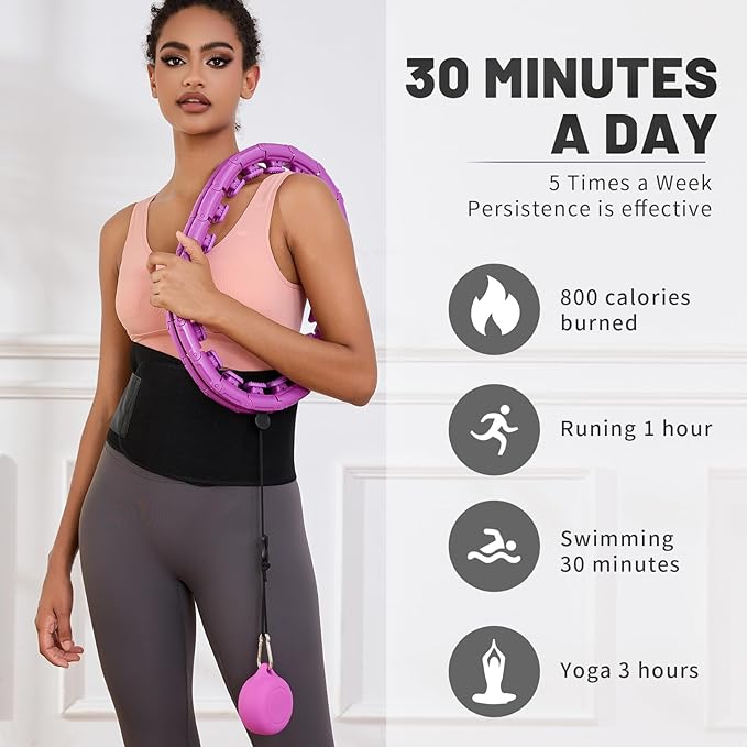 Weighted Fit Hoop Plus Size for Adult Weight Loss-Aldronix