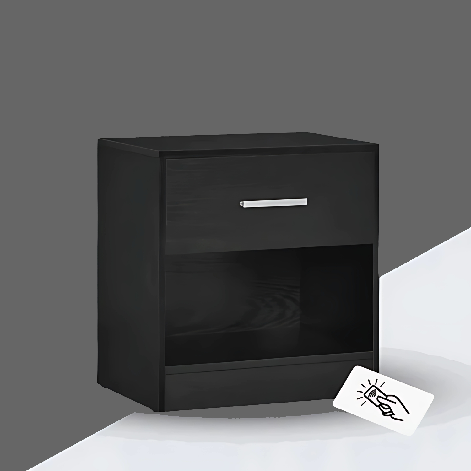 Secret Compartment Luxury Nightstand-Aldronix