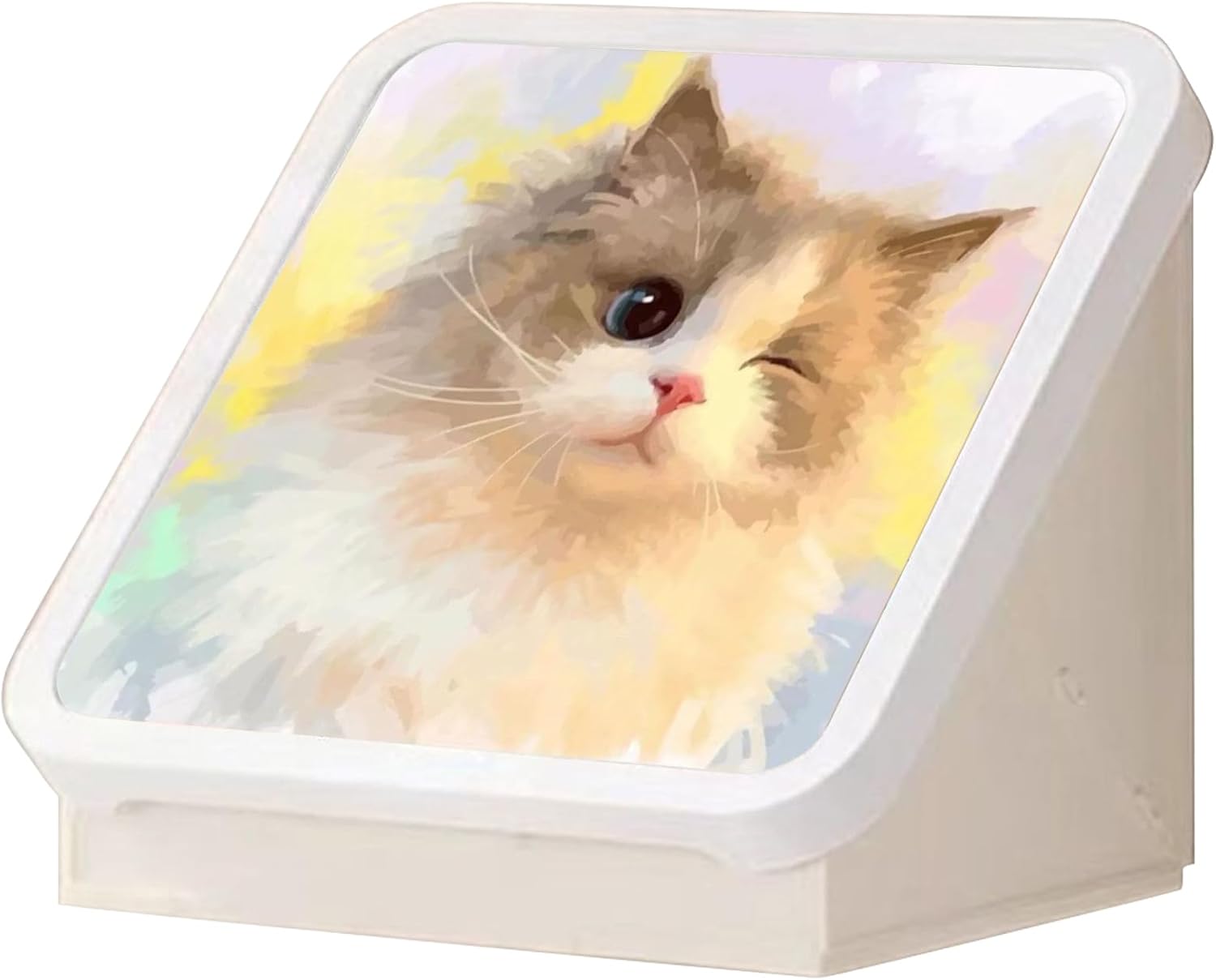 Bathroom Mural Clothes Folding Storage Box Waterproof Hanging Storage Punch-free Wall-mounted Bathroom Shelf Toilet Mural Saves Space for Bathroom Storage and Home Decoration-Aldronix