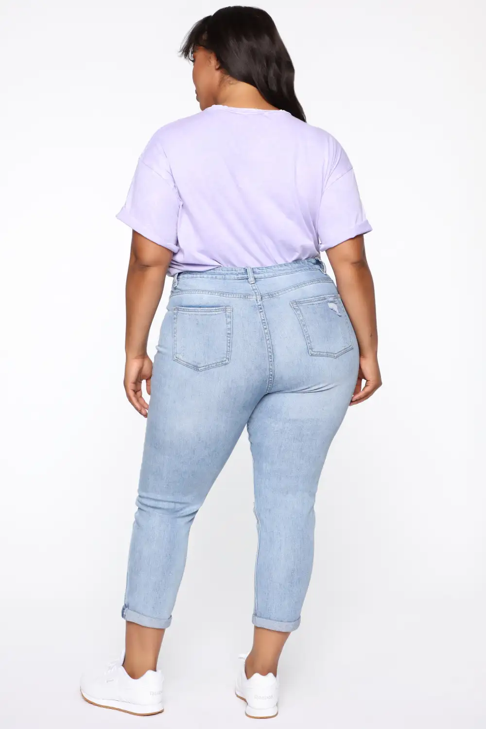Keep Coming Back Boyfriend Jeans - Light Blue Wash-Aldronix