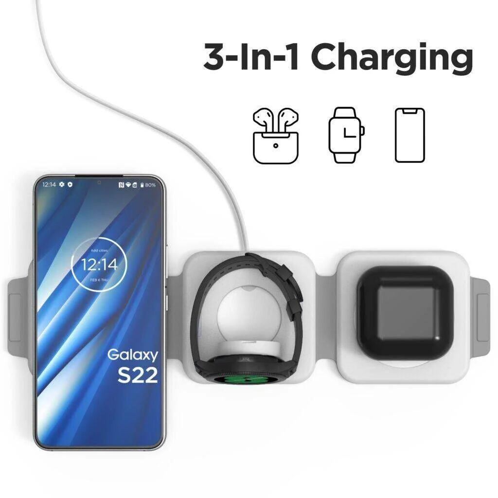 3 In 1 Travel Charger-Aldronix