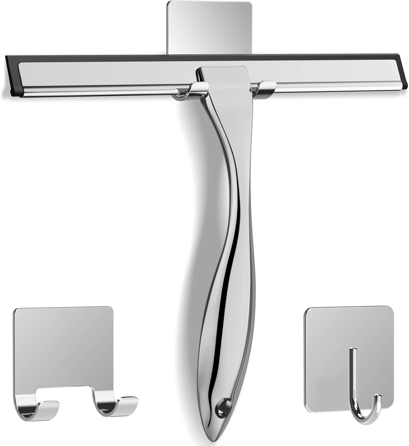 All-Purpose Stainless Steel Shower Squeegee-Aldronix