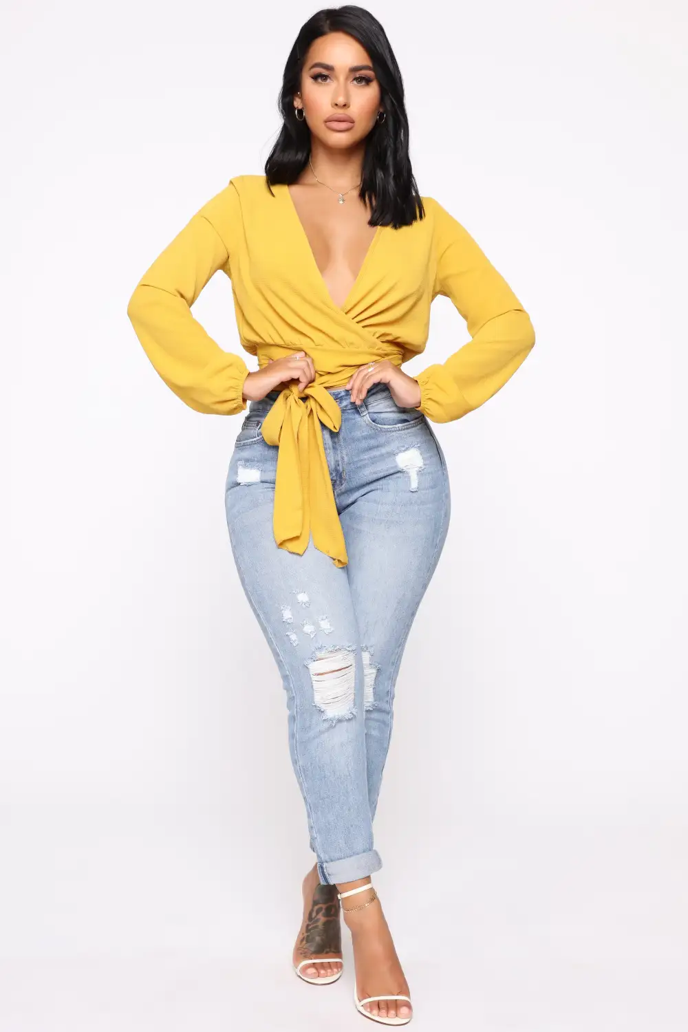 Keep Coming Back Boyfriend Jeans - Light Blue Wash-Aldronix