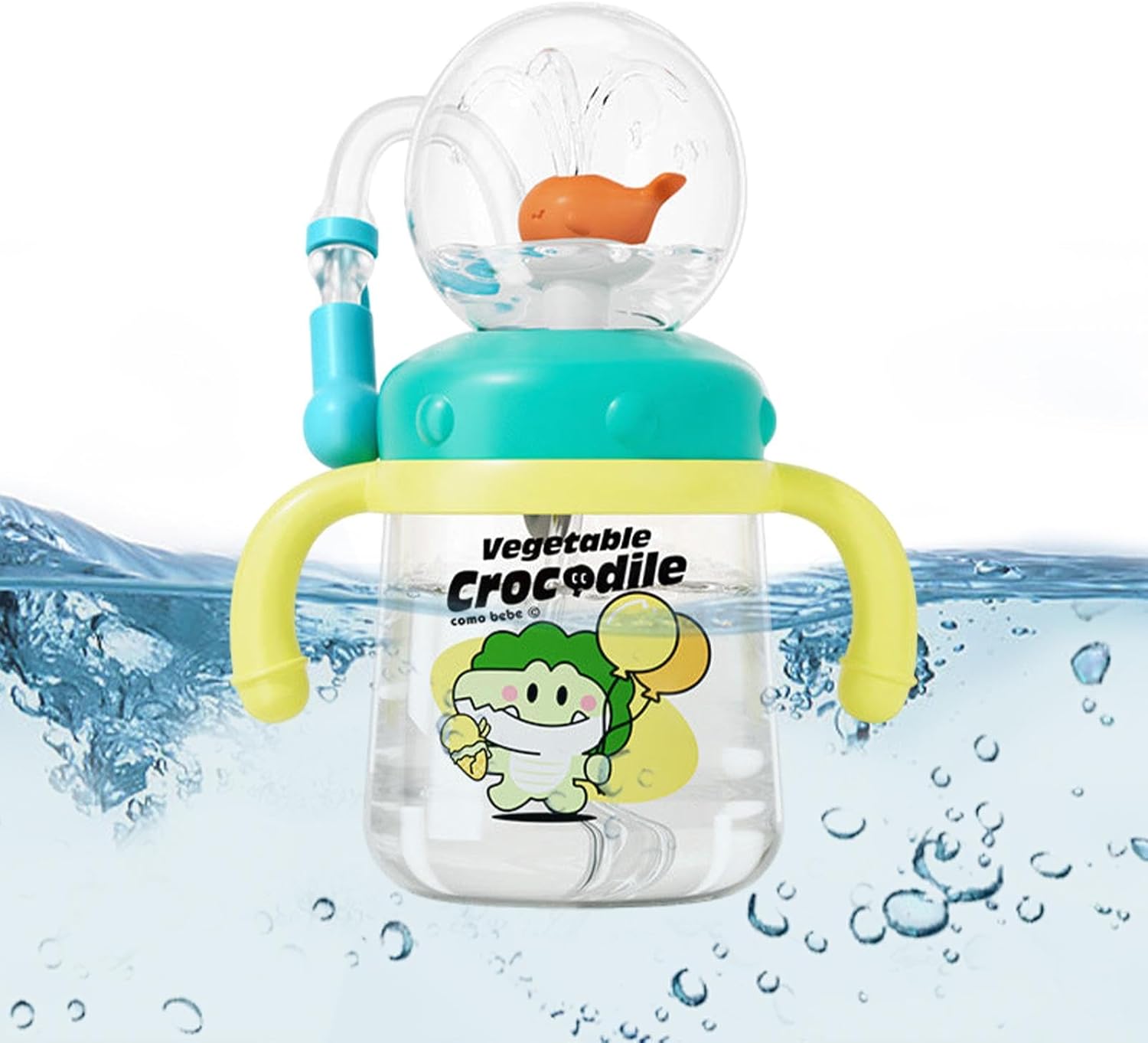 Sippy Cup | Spray Feature Drinking Water Bottle Cup-Aldronix