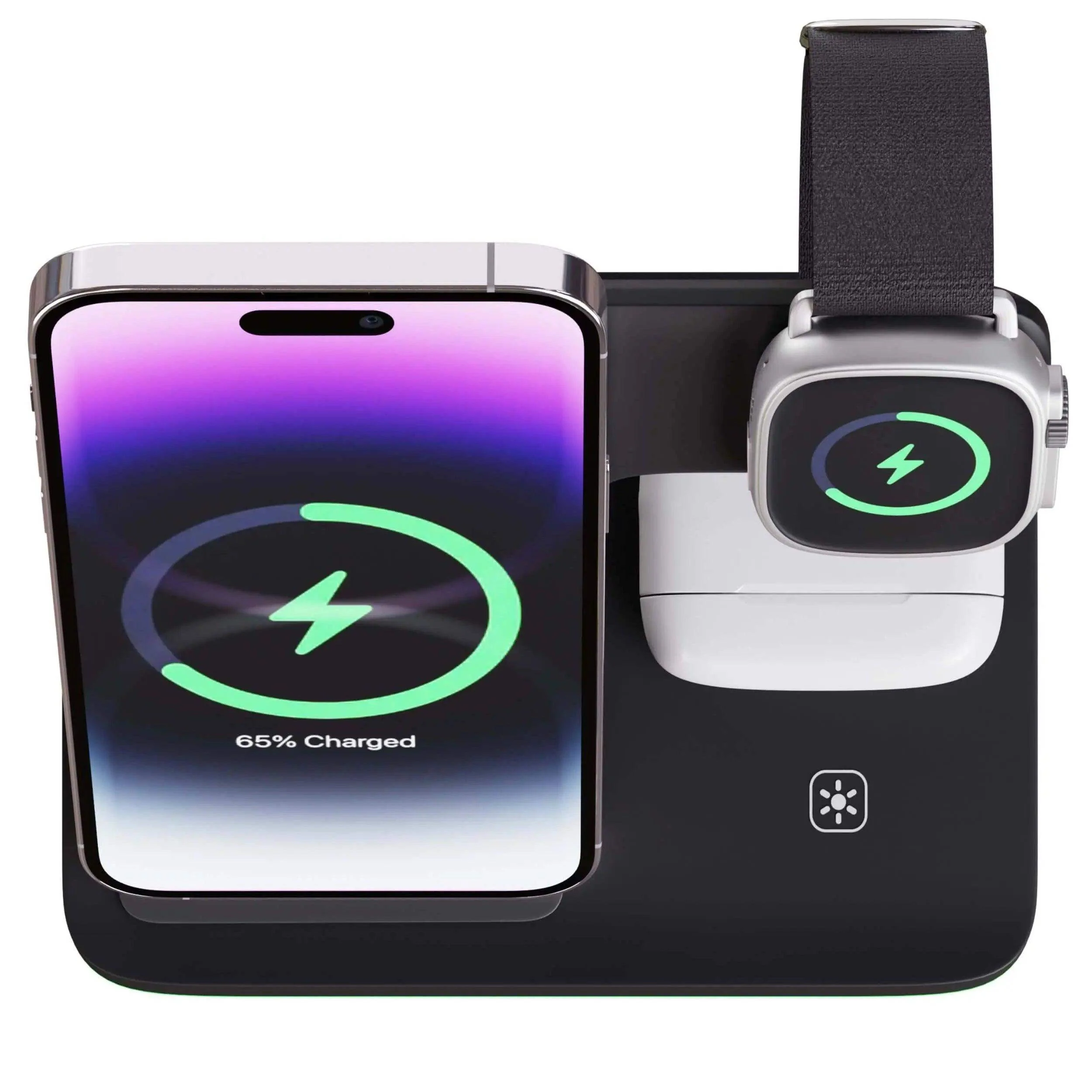 3-in-1 Apple Charger Dock-Aldronix