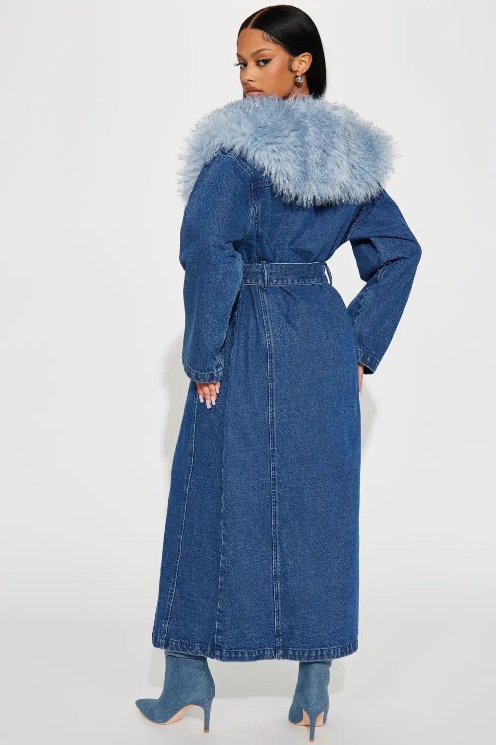 Haven Denim Trench - Dark Wash-Aldronix