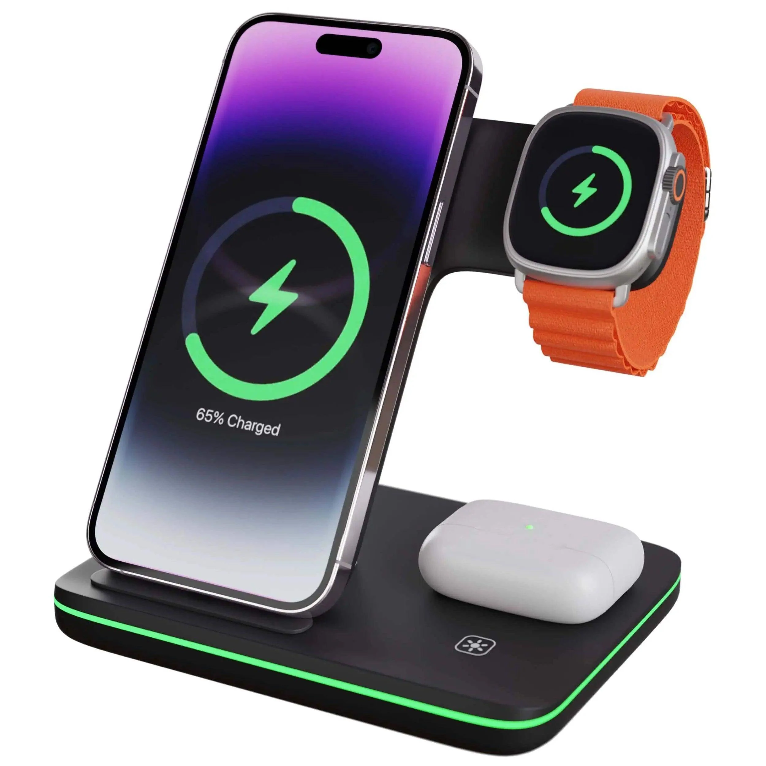 3-in-1 Apple Charger Dock-Aldronix