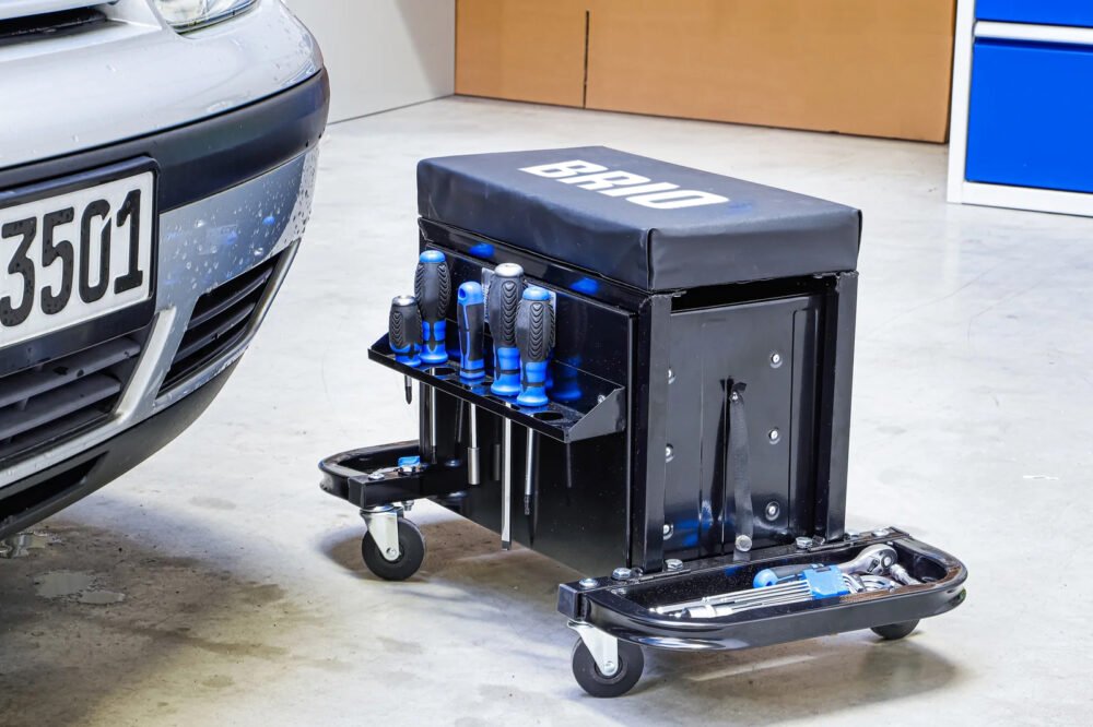 ASIENTO + CARRO DE HERRAMIENTAS TALLER-Aldronix