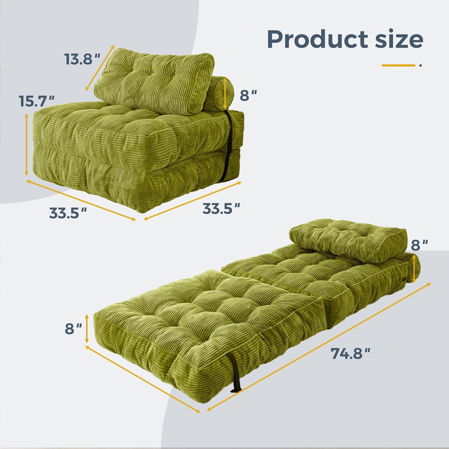 Folding Sofa Bed-Aldronix