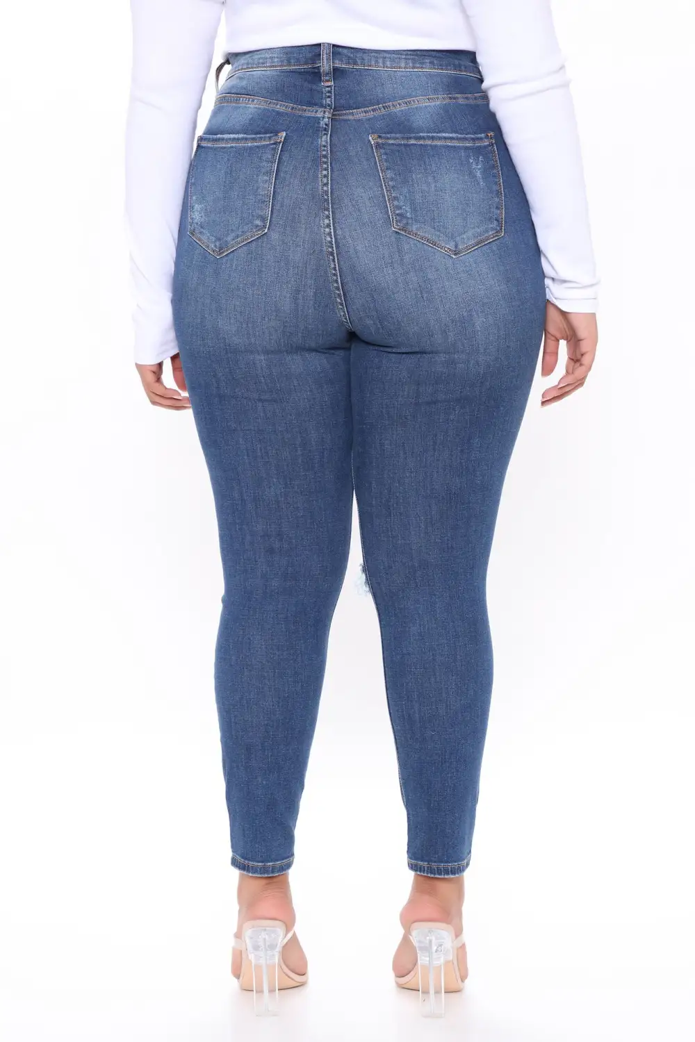Don't Believe It Skinny Jeans - Dark Denim-Aldronix