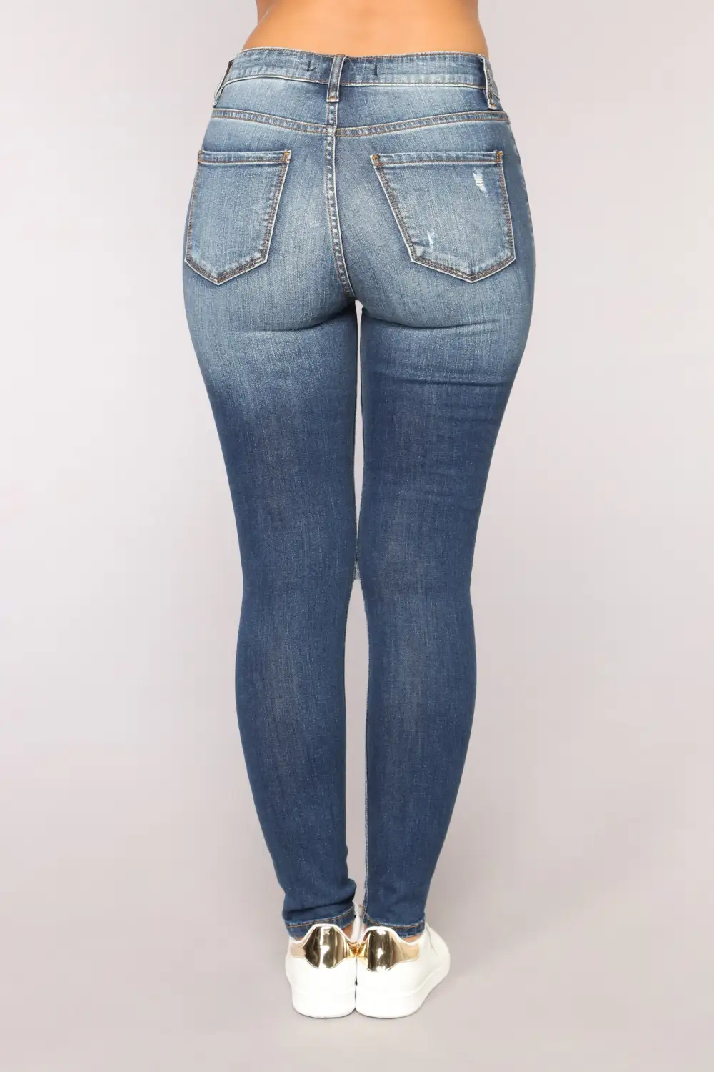 Don't Believe It Skinny Jeans - Dark Denim-Aldronix