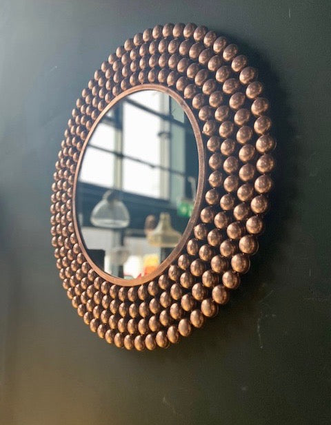 Copper Bobble Mirror-Aldronix