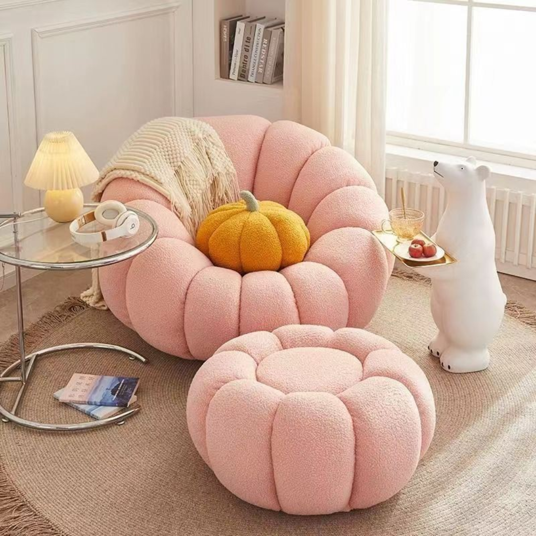 Modern Lamb Fleece Sofa Set-Aldronix