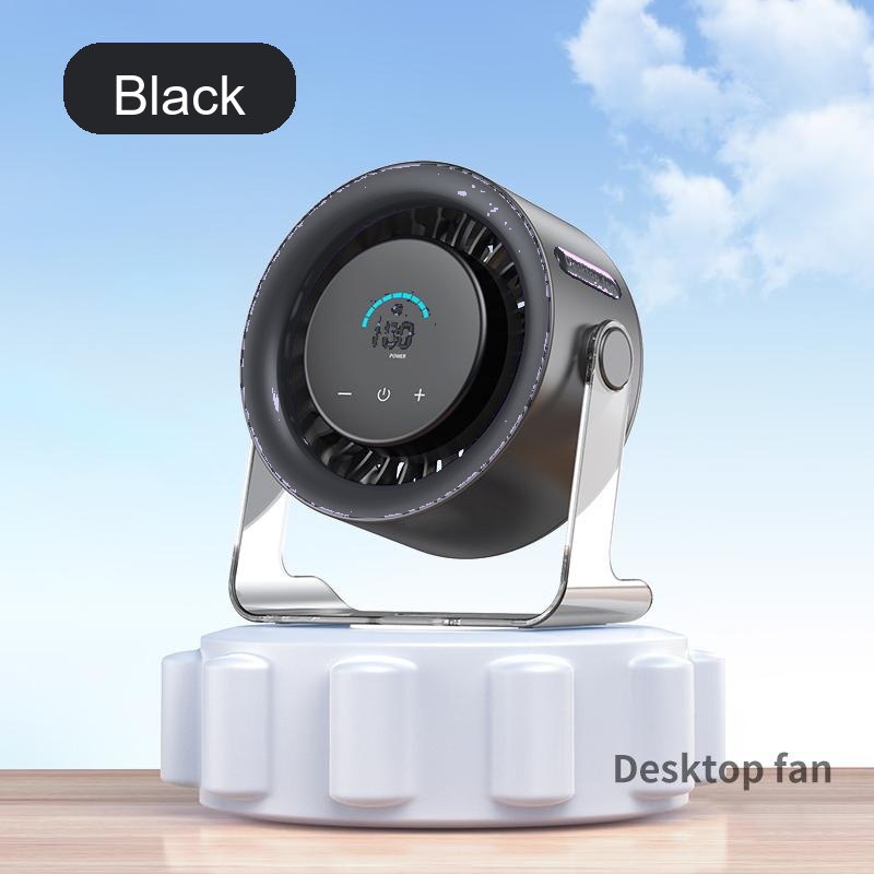 Desktop Fan Turbo Table Fan with 100-Speed Digital Display