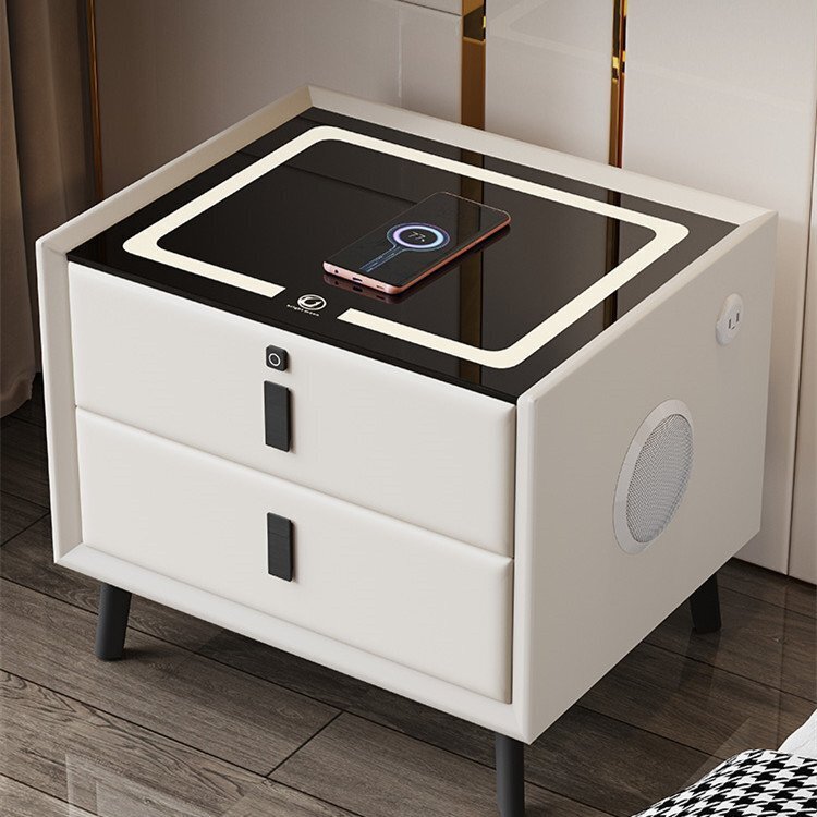 SMART NIGHTSTAND | BEDROOM SMART LOCKER-Aldronix