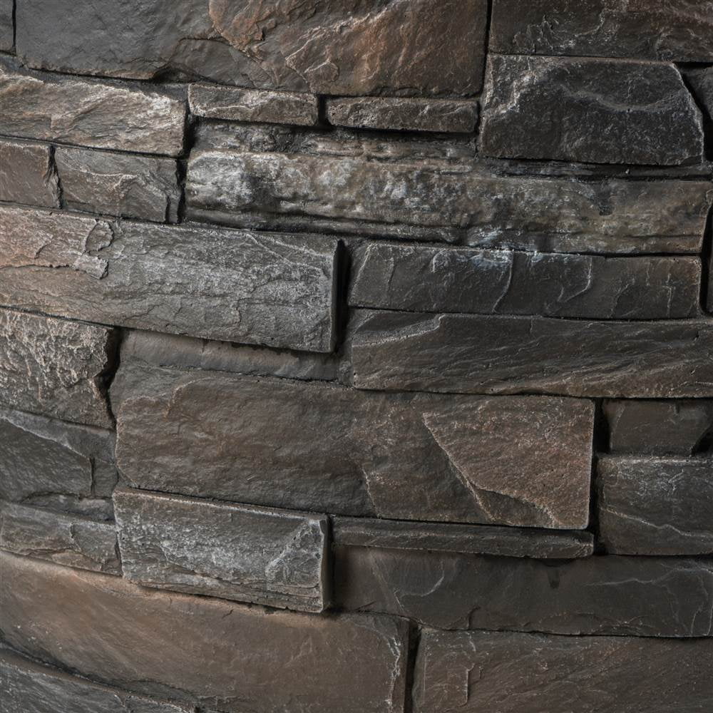 Outdoor Circular Natural Stone Fire Pit-Aldronix