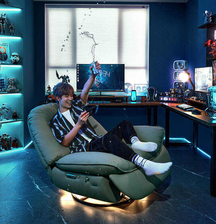 Smart electric sofa chair with voice control - Free Shipping-Aldronix