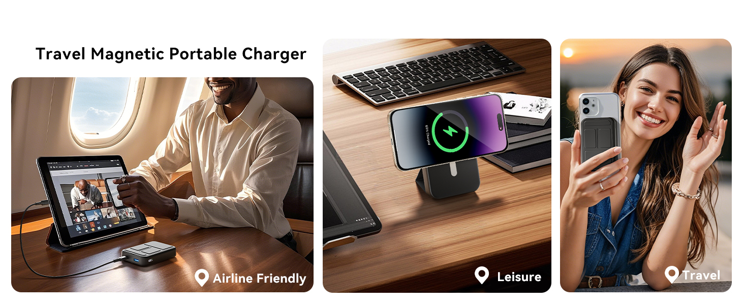 Travel Magnetic Portable Charger