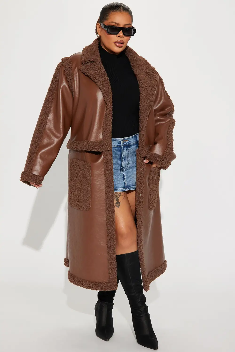 Amsterdam 4 In 1 Coat - Chocolate-Aldronix