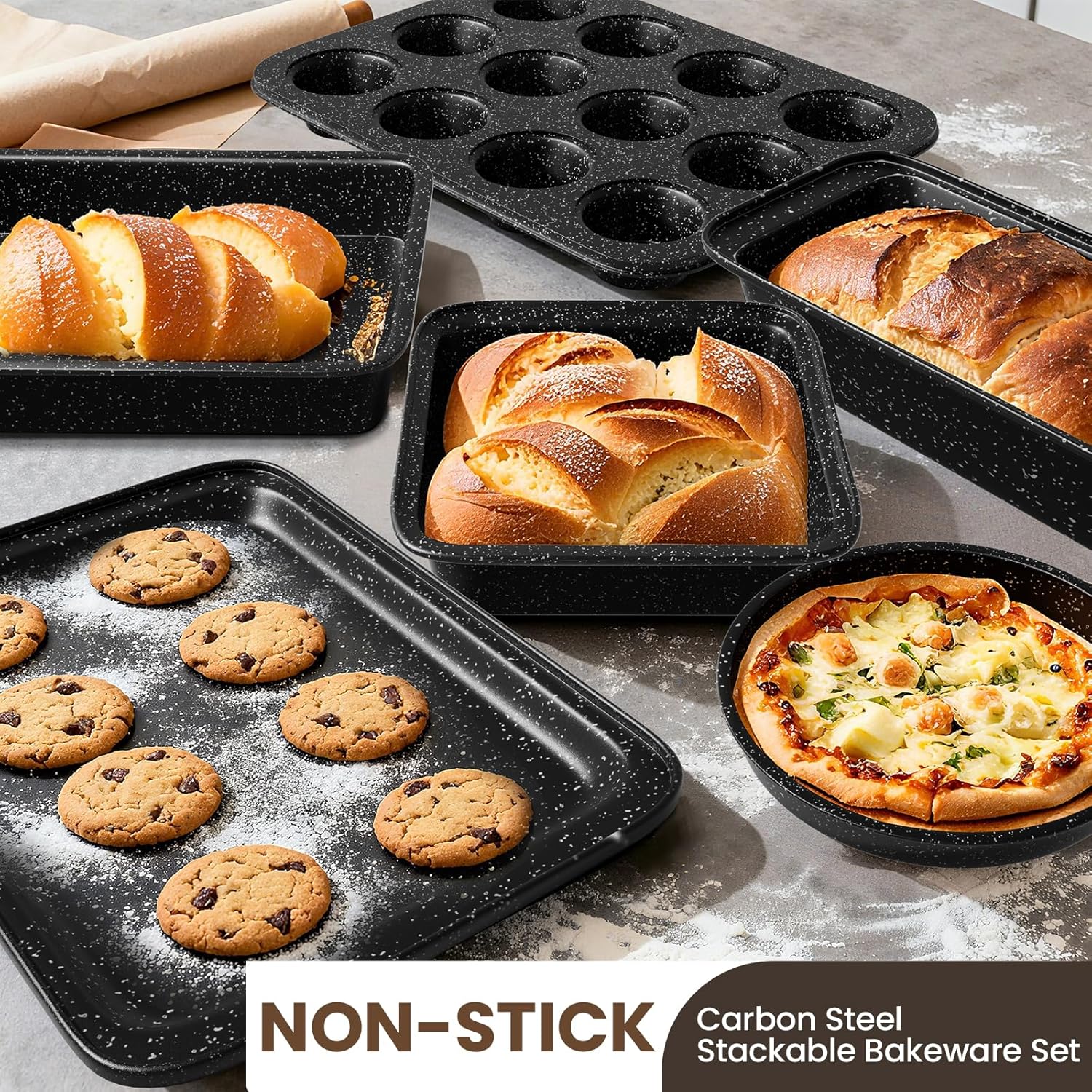 Umite Chef 31-piece nonstick cookware and bakeware set product image 4