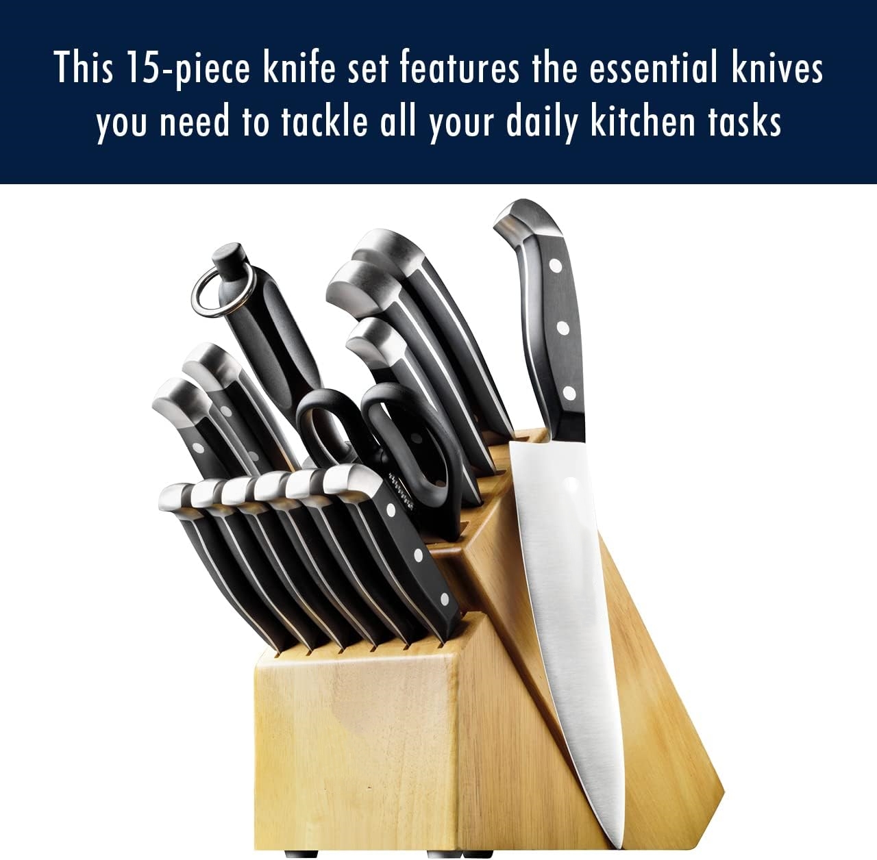 15-Piece Knife Block Set