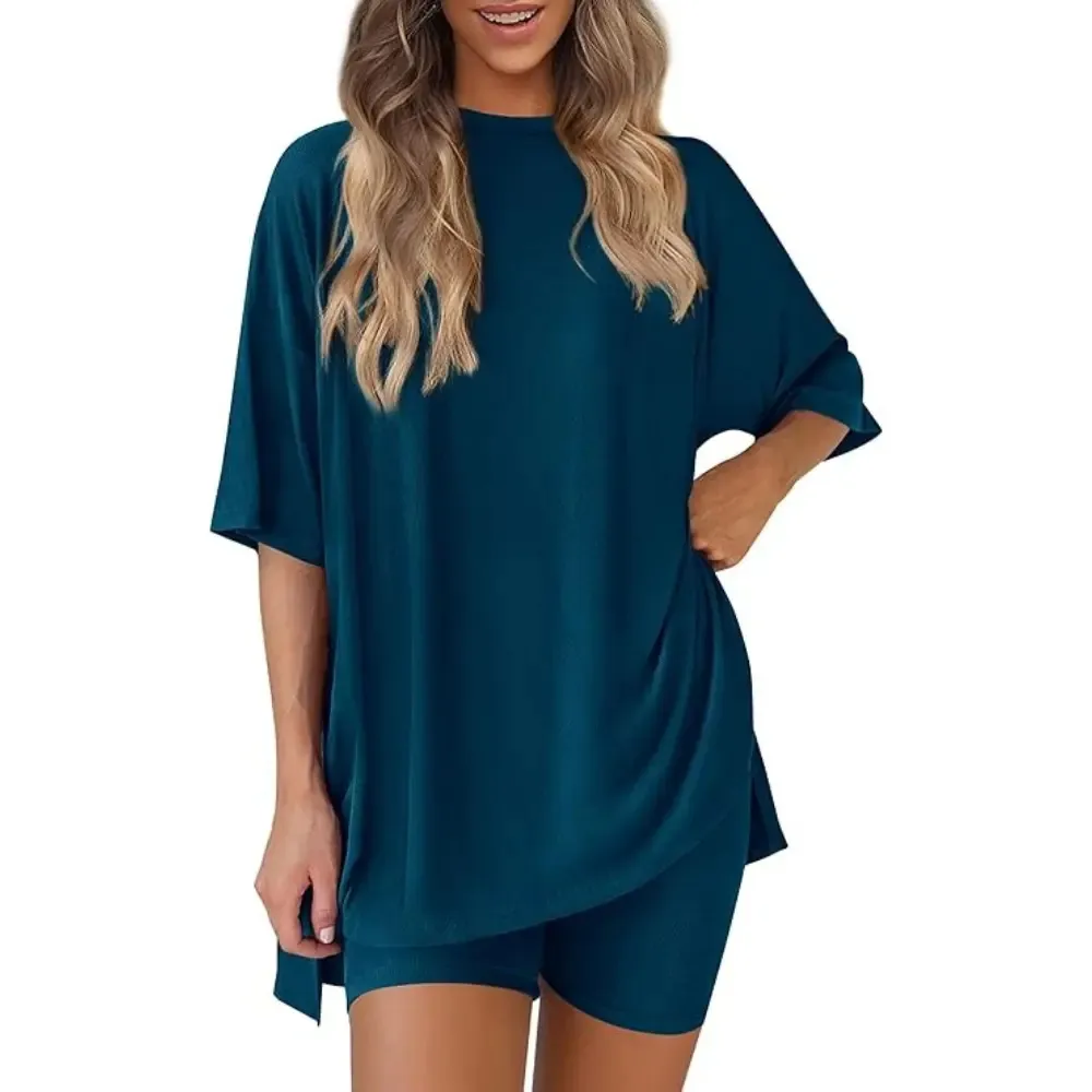 Crewneck Two-Piece Set For Women-Aldronix