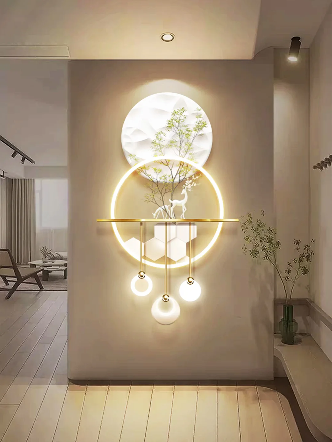3D Relief LED Decorative Painting-#9-Aldronix