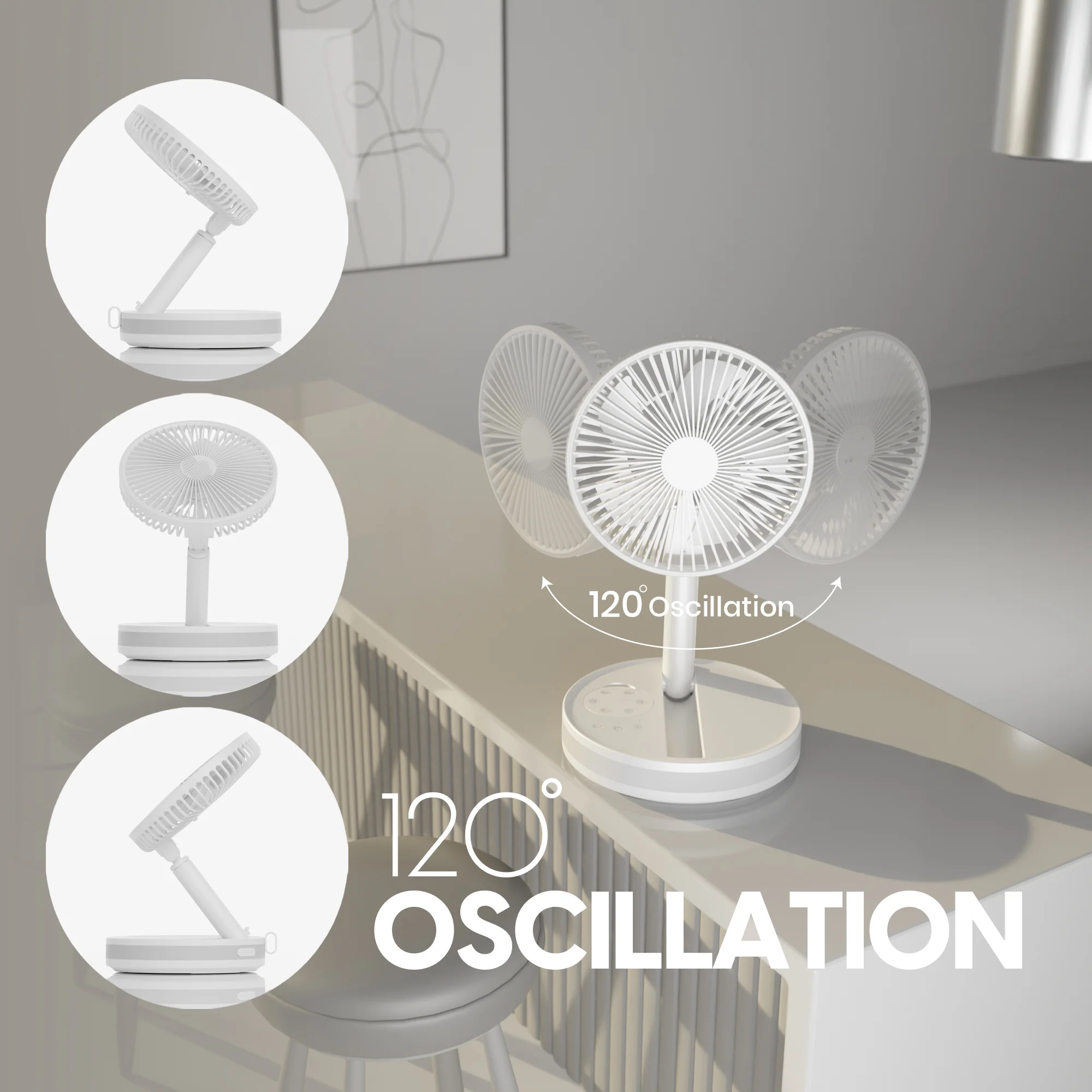 ORIGINAL Foldable Portable Fan