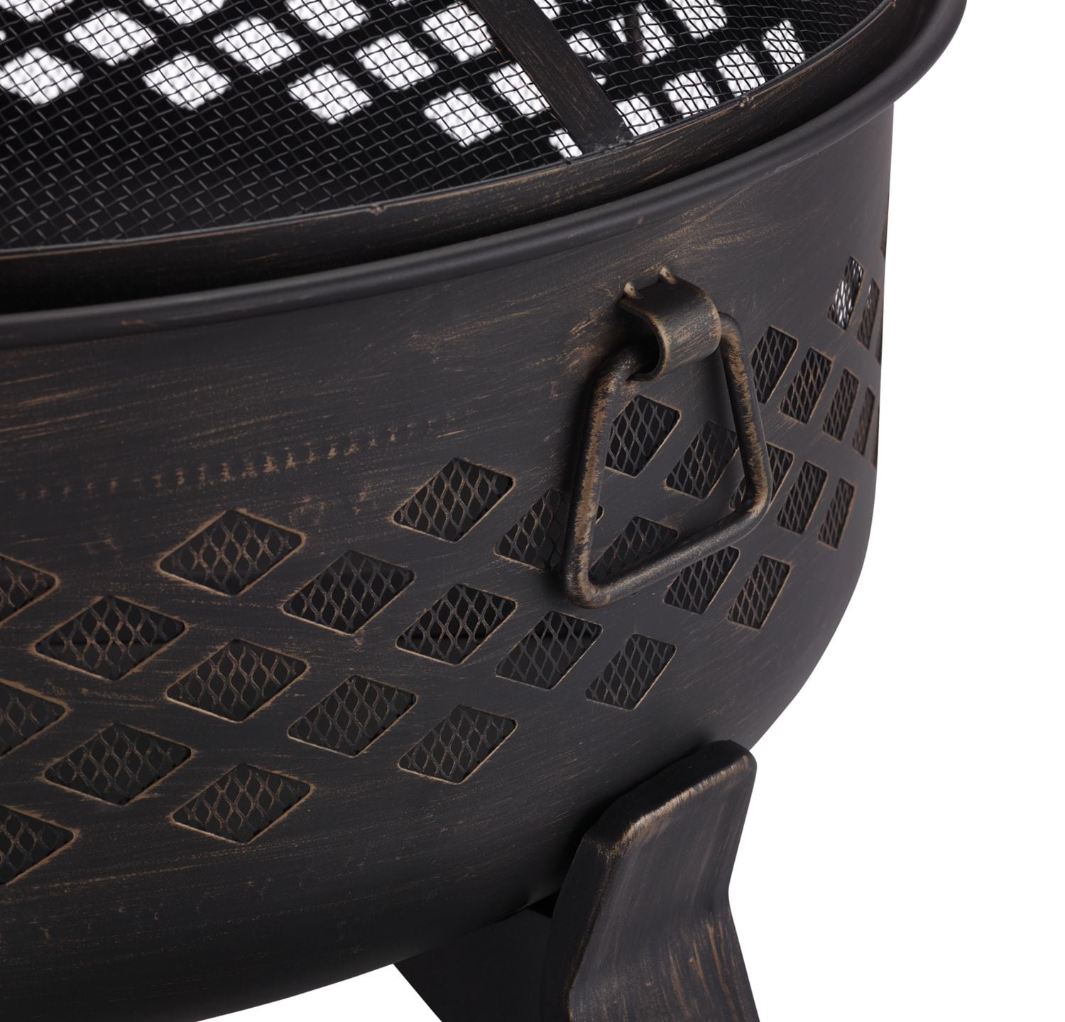 Fire Pit Table for Patio Backyard BBQ-Aldronix