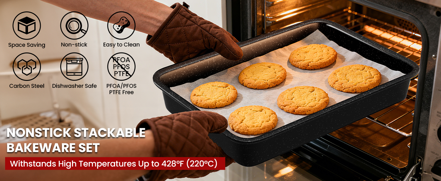 Umite Chef 31-piece nonstick cookware and bakeware set product image 19