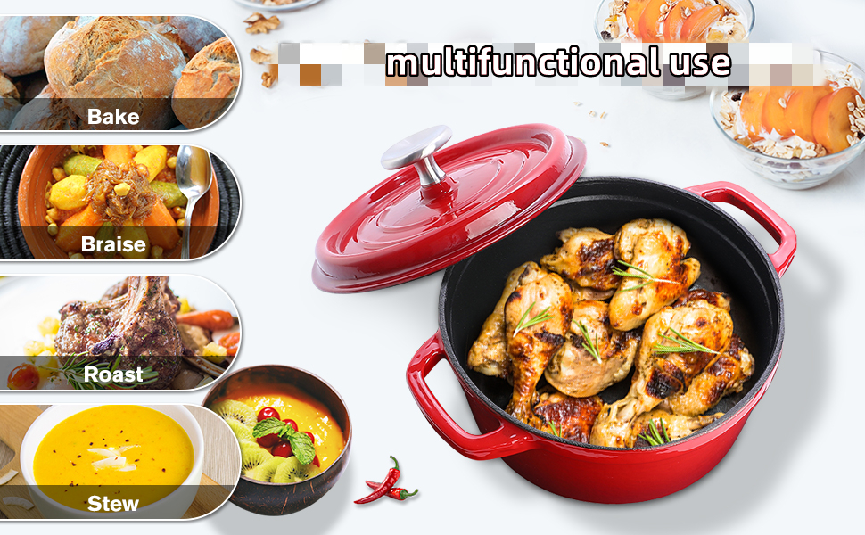 20 Piece Signature Cast Iron Cookware Set-Aldronix