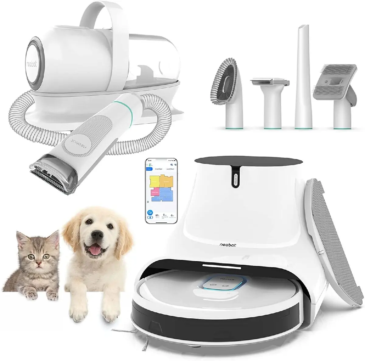 [$35.99 Today Only ] Professional Pet Grooming Vacuum Kit-Aldronix