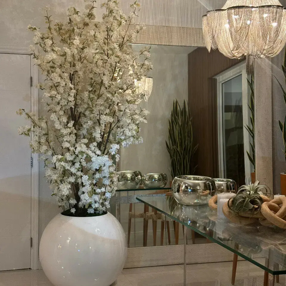 鉁═his week's special price 馃挜6ft Indoor Artificial Flowers-A ( With Flower Pots)-Aldronix