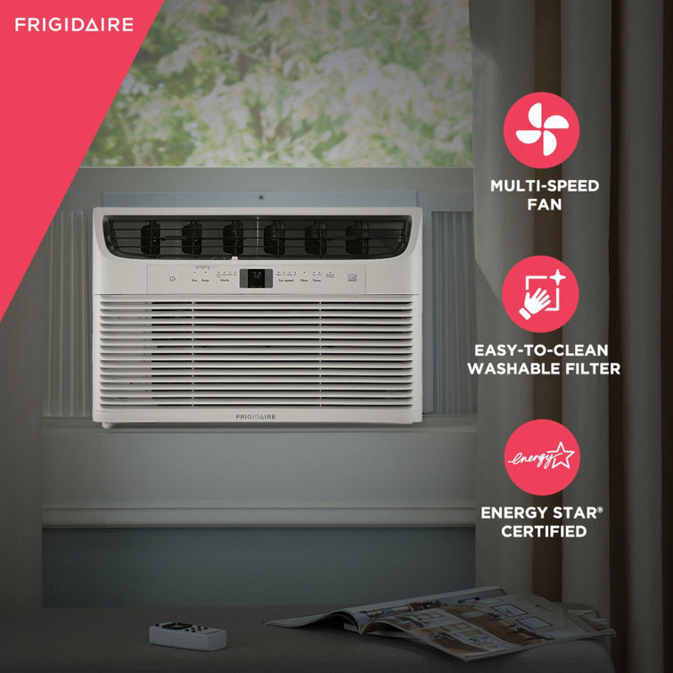 10000 BTU Energy Star Window Air Conditioner for 450 Square Feet Sq. Ft. with Remote Included-Aldronix