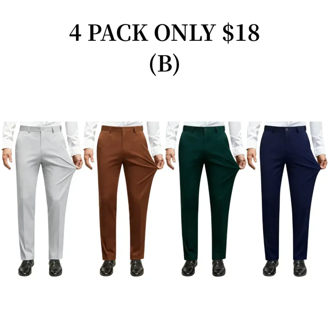 Men's Stretch Dress Pants