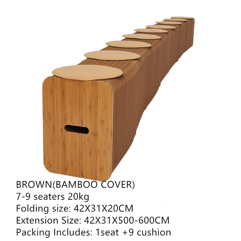 Clearance Offer Modern Design Accordion Folding Kraft Paper Stool Sofa Chair-Aldronix