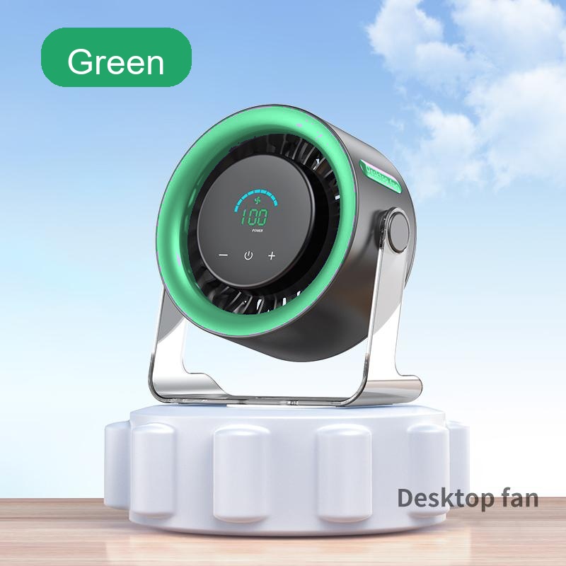Desktop Fan Turbo Table Fan with 100-Speed Digital Display