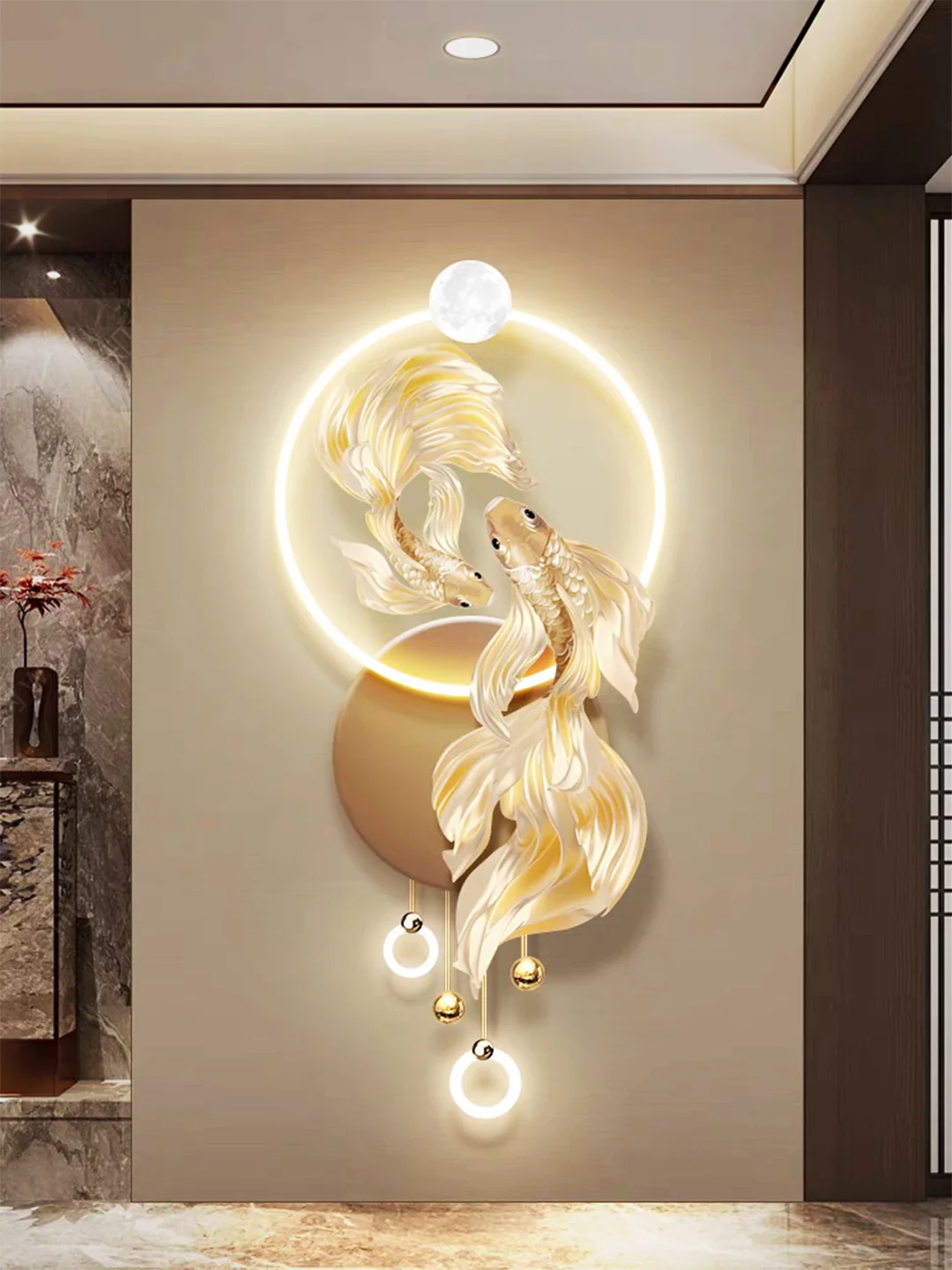 3D Relief LED Decorative Painting-#9-Aldronix