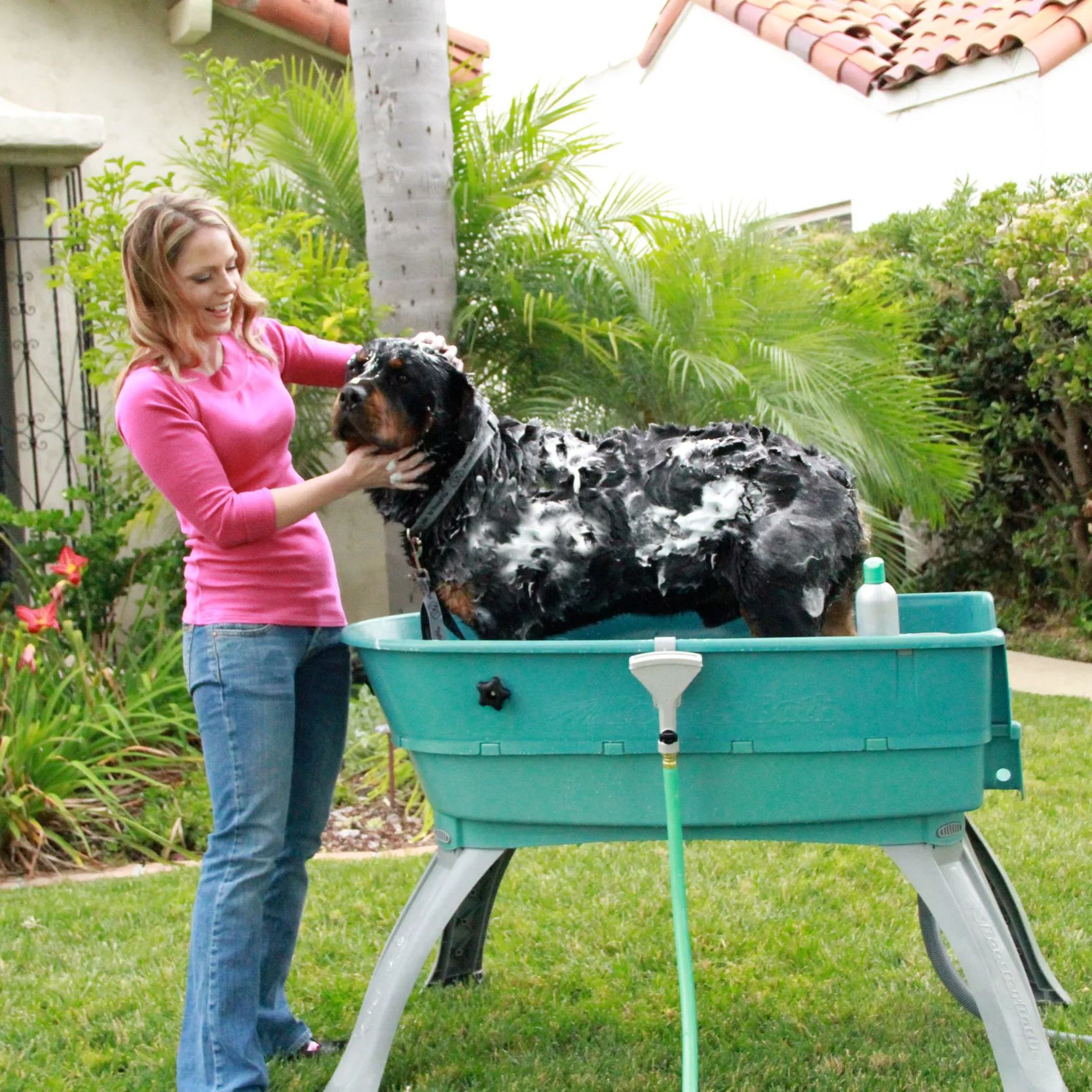 馃挐馃挜This Week's Special Price $49.99馃惗The most elegant, practical and functional bathtub for dogs+With step-Aldronix